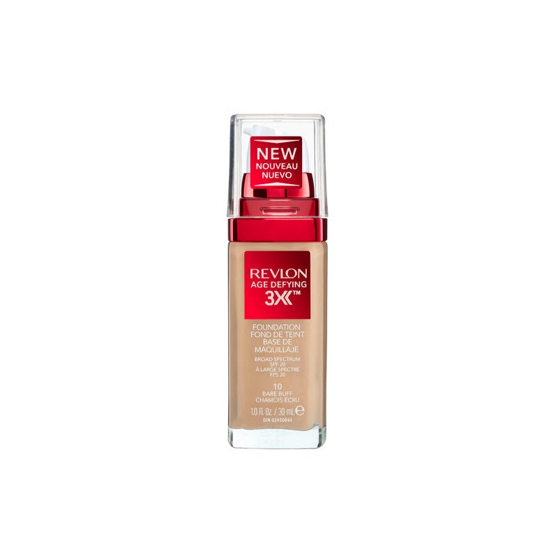 Revlon Age Defying 3X Foundation 10 Bare Buff