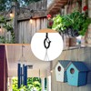 24 PCS Q-Hanger Hooks, Screw Hooks for Outdoor String Lights,
