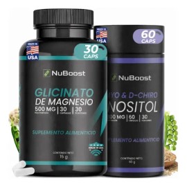 Nuboost Kit Glicinato Magnesio Inositol Days