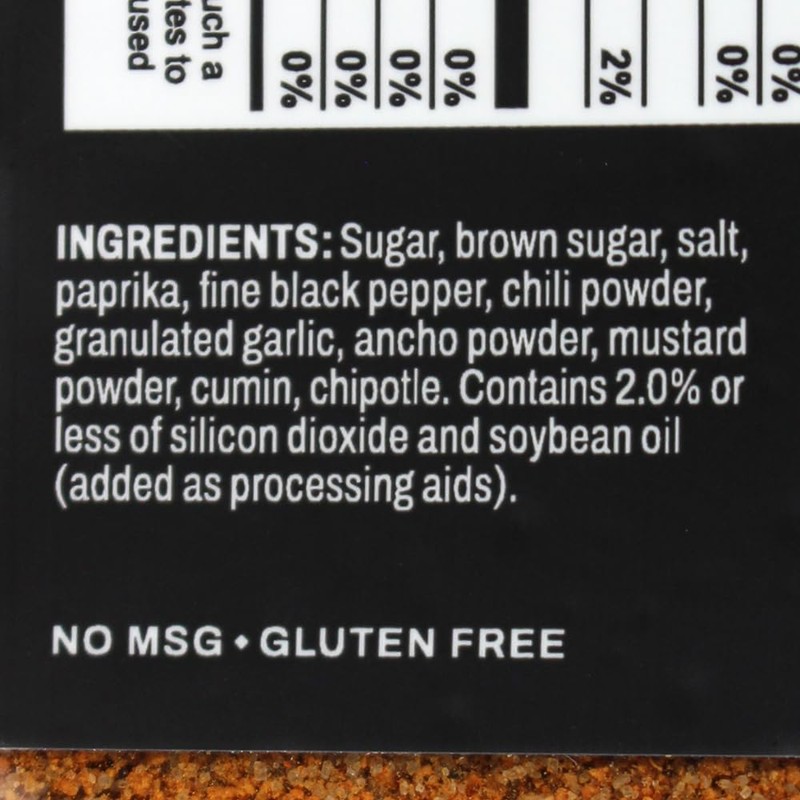 Q39 Rib Rub Seasoning - Large 11 Oz, 1