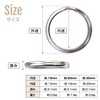 Key Ring 10-Piece Set Key Holder Ring Key Metal Fittings