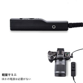 JJC RS-60E3 Compatible Remote Cable Cable Release Remote Cord for Canon Canon EOS R8 R7 R10 R6 Mark II RP RA R Kiss X10i X10 X9i X9 X8i X7i 7 X6i X6 90D 80D 77D 70D 60D M6 Mark II M5 85 Suitable for