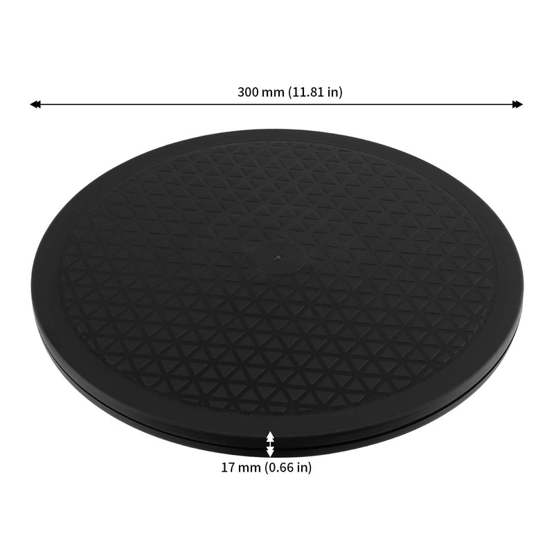 JAPCHET 6 Pack 12 Inch Bonsai Turntable, Heavy Duty Rotating