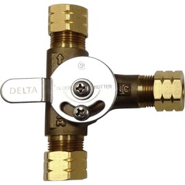 Delta Faucet R2910-MIXLF Mechanical Mixer Chrome, 1.05 x 2.60 x 2.55 inches
