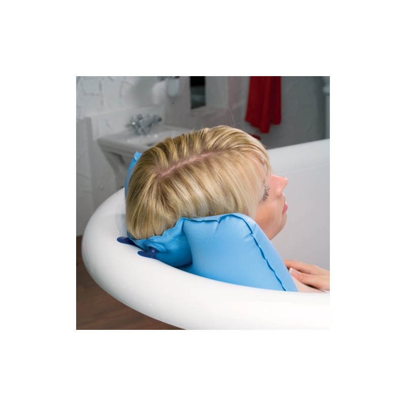 Dr. Winkler 420 Inflatable Bath Pillow with 2 Suction Pads