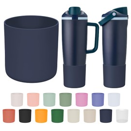 Silicone Higher Boot Compatible with Owala 30oz & 40oz FreeSip Sway Bottles & Tumblers, Large Protection Anti-Slip Bottom Cover Sleeve for Freesip Sway Tumbler and Bottle