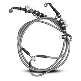 Manguera de línea de freno frontal flexible de 72 pulgadas de ancho, apta para Can-Am Maverick X3 Turbo 2017-2023 Reemplazar 705601495