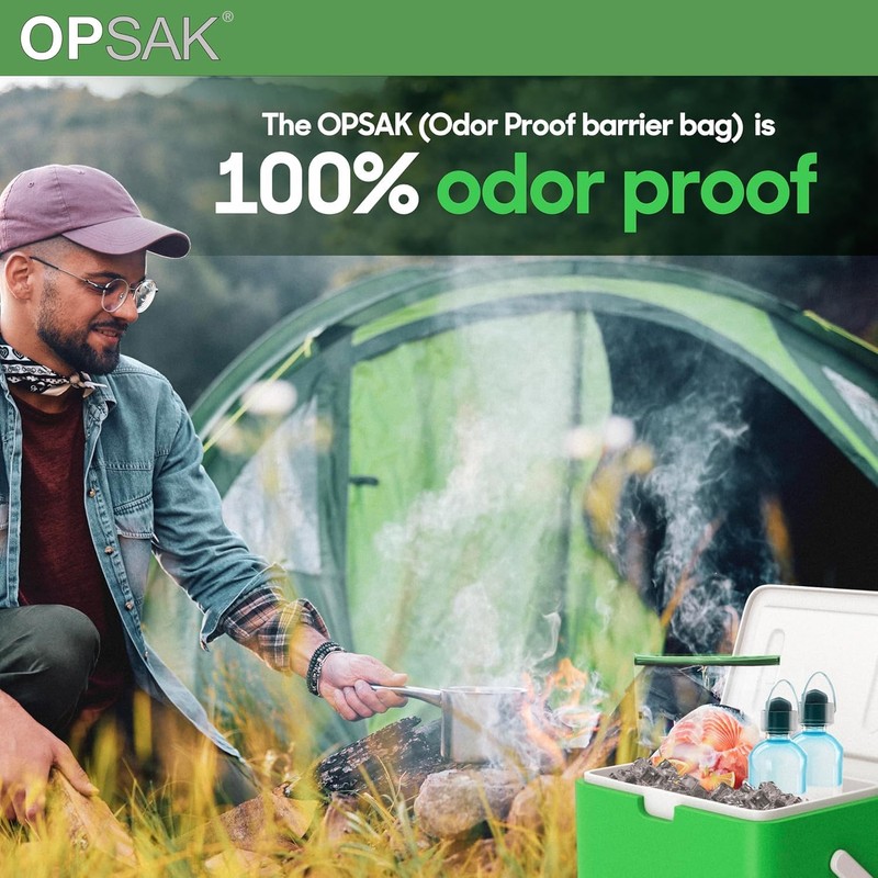 LOKSAK - OPSAK Odorproof Dry Bags for Backpacking, Hiking and