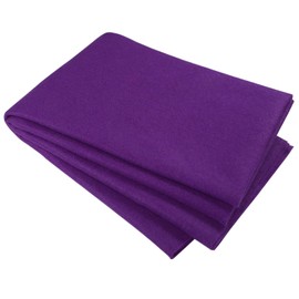 Picheng | Tela de fieltro suave | 36 x 54 pulgadas | Fieltro por el patio de 1,4 mm de grosor, acrílico de 1 yarda y tela no tejida suave, fieltro para manualidades, proyectos, costura (morado, 36 x