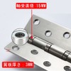 Solid Base Metal Flat Hinges Hinges Stainless Steel 2 Pieces
