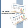 YKYENR Surf Beach Theme Baby Shower Party, Diaper Raffle Game