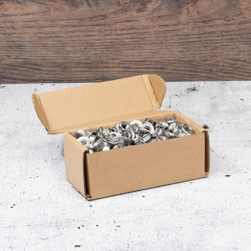 SCREW REBEL Stainless Steel A2 Hex Nuts M6-25 Pieces with