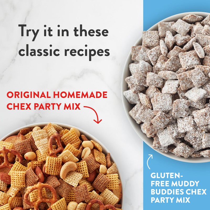 Rice Chex Gluten Free Breakfast Cereal, Homemade Chex Mix Ingredient,