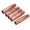 5Pcs Protection Nozzles Copper Gas Welding Gun Protective Sleeve Torch