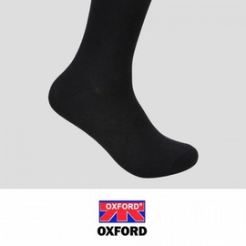 Men's Premium Cotton Formal Dress Socks - Black 5 Pairs Single Color - 26cm