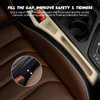 Hovom 2PCS Car Seat Gap Filler Organizer, Multi-purpose Automotive Seat