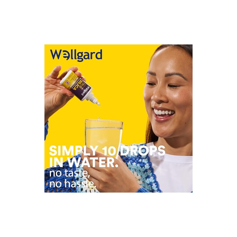 Silicium Supplement, Wellgard True Silica – Stabilised Silicon with Choline