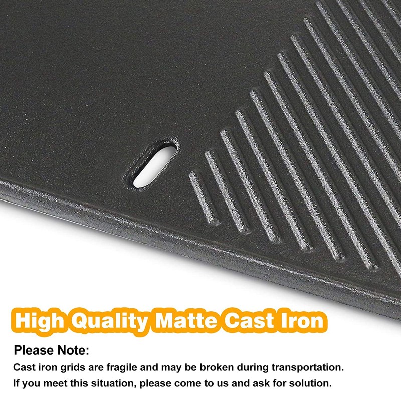 Hisencn 7637 17.5 inch Grill Cooking Griddle for Weber Spirit