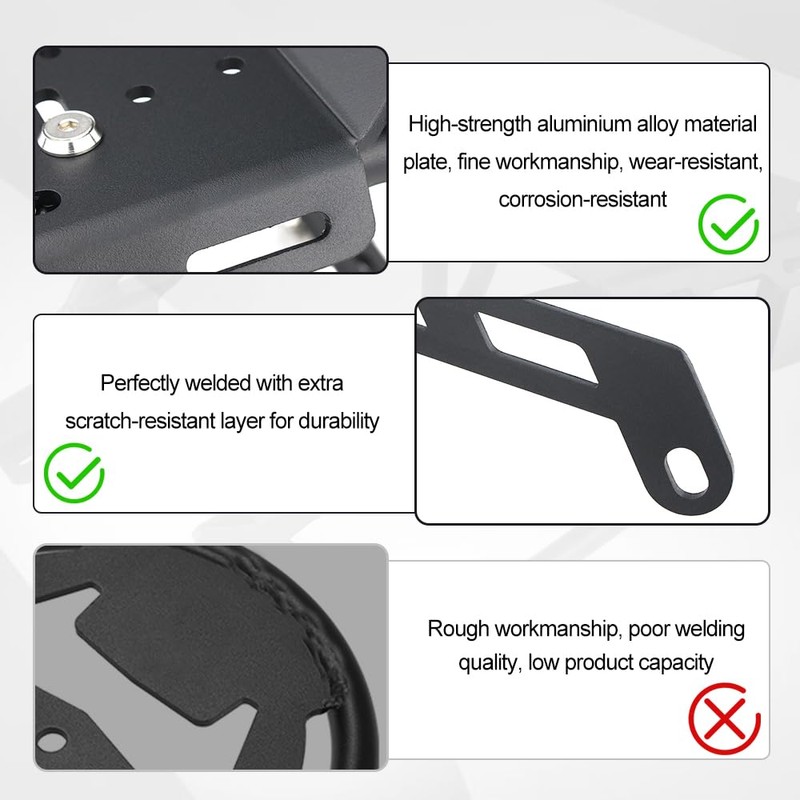 Xitomer Luggage Rear Rack Fit for Tenere 700 XTZ690 2019