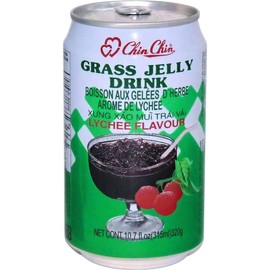 Chin Chin Grass Jelly Drink (Lychee, 6 Pack)