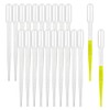 CARPEDIEM 100pcs 3ml Graduated Pipettes Disposable Refills Free Research Essential