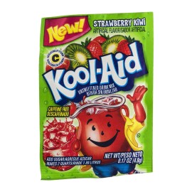 Kool-Aid Unsweetened Caffeine Free Strawberry Kiwi Zero Calories Powdered Drink