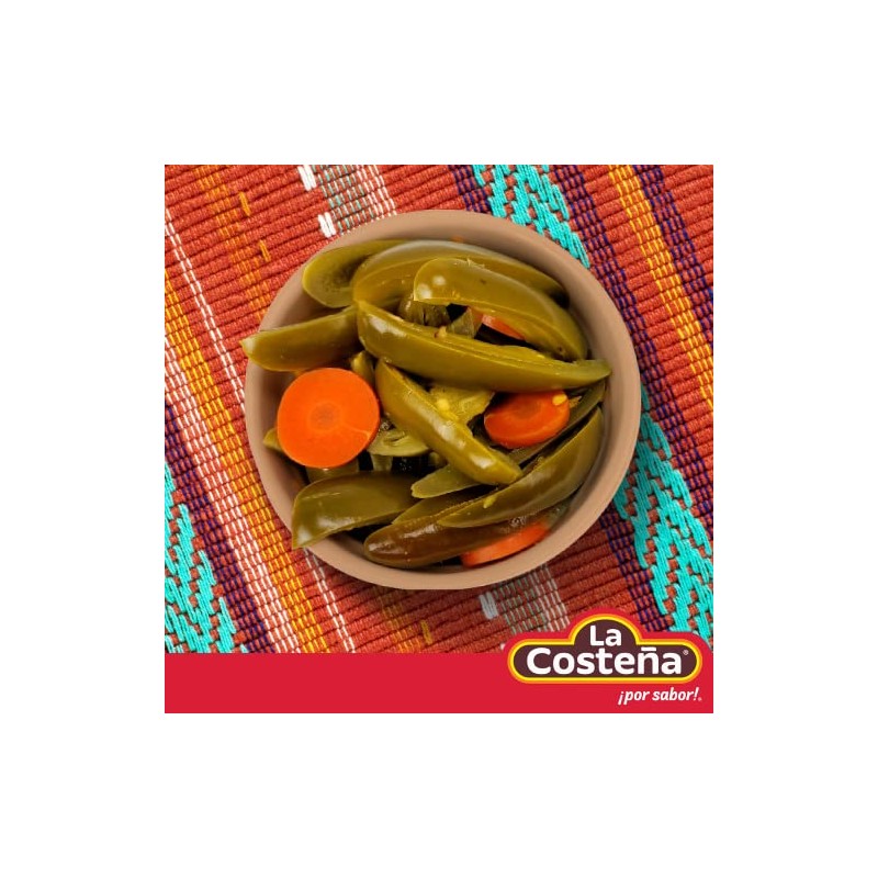 La Costeña Sliced Jalapeno Peppers - Pickled Jalapenos - Jalapeno