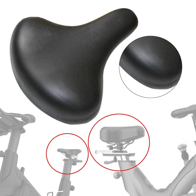 Perfeclan Indoor Exercise Bikes Cycling Saddle Cushion Replacement Universal Bike