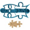 You & Me Puzzle Pieces Cookie Cutter - Puzzle Game