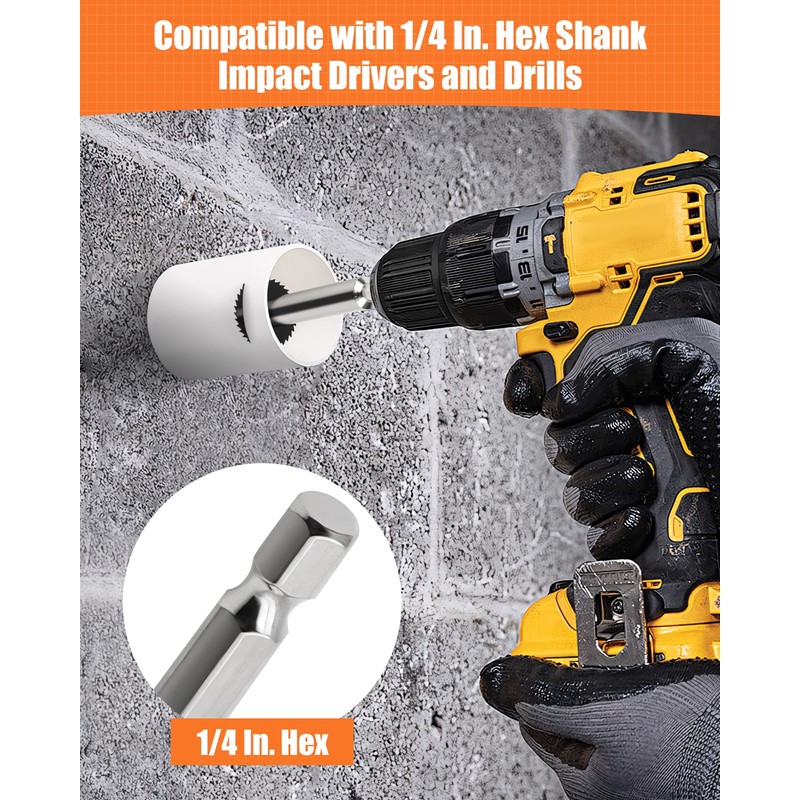 Inside Pipe Cutter for PVC Pipe with 5 Replacement Saw