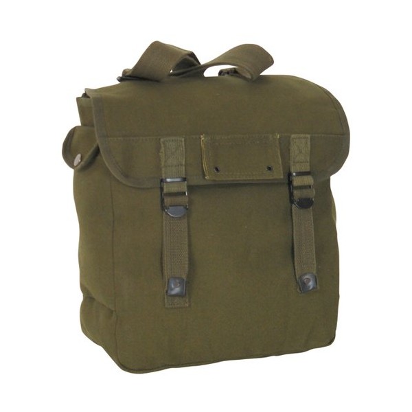 Fox Outdoor Products Musette Bag, Olive Drab, 15 x 15-Inch