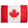 Annin Flagmakers 191340 Nylon SolarGuard NYL-Glo Canada Flag, 4 x