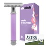 SilkRebels rasoio donna Riutilizzabile per depilazione with 5 tinsel Astra