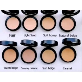 Maquillaje Polvo Compacto Contra El Agua Y Sudor
