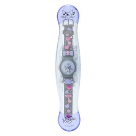 Sanrio 181056 Kuromi Rubber Watch Kuromi 8.1 x 1.3 x 0.3 inches (20.5 x 3.3 x 0.9 cm), Character