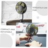 Alipis Mini Portable Car Fan Versatile Cooling for Cars and
