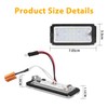 Erato LED License Plate Light CanBus Error Free 6000K White