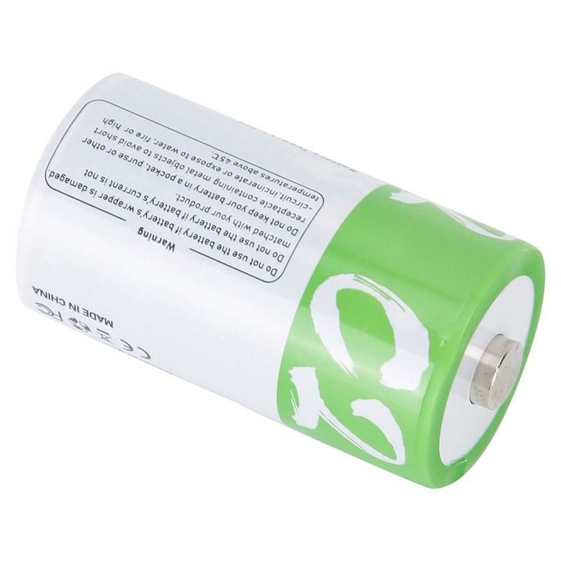 2Pcs C Rechargeable Batteries USB Port 5000wmh 1.5V High Capacity