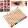 12pcs 0.03oz Eyeshadow Stick Set Women Waterproof Long Lasting Makeup