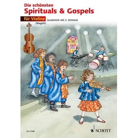 The Most Beautiful Spirituals & Gospels: arranged very easy. 1-2 violins. Partition d'exécution.