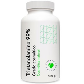 Hebbe - Trietanolamina, Regulador de pH y Emulsionante para Cosméticos, 500 g