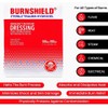 Burnshield 4" X 4" Burn Dressing Hydrogel IFAK EMT EMS