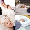 HINATAA Inflatable Hair Wash Basin, Inflatable Bedside Shower with Drain