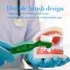 Bvcewilty Premium Hard Denture Brush, 3PCS Cleaning Brush, Multi-Layered Bristles
