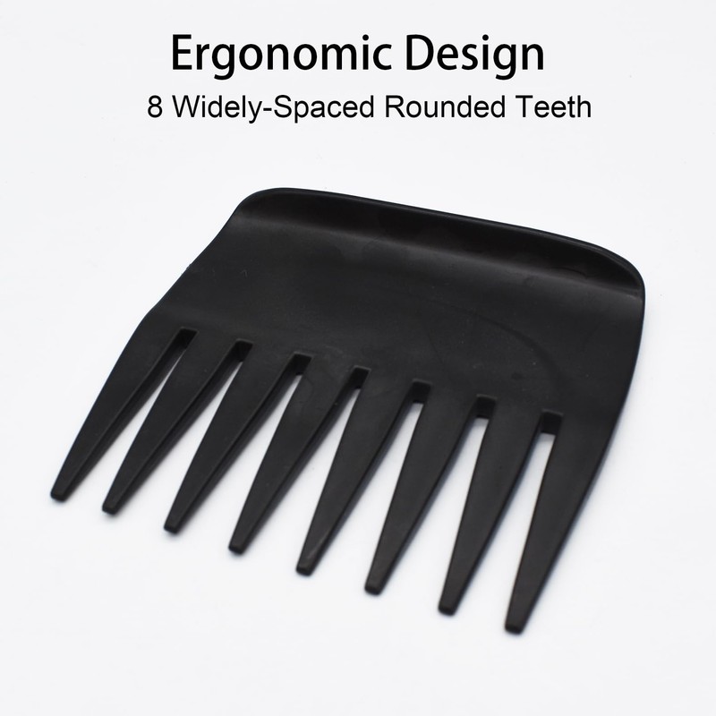 Mens Beard Comb Black