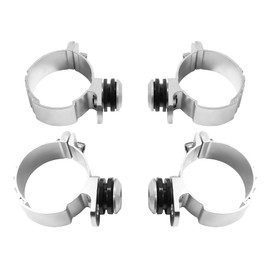 TCT-MOTORPARTS Fairing Mount Fork Clamps Clip 49mm Fits for Harley Softail Low Rider Standard Street Bob 18-Up