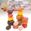Wooden Stacking Game Building Blocks Educational Desktop Games for Kid