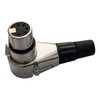 deetech Set of 2 WX5FS-1 XLR angled plug 90° female,