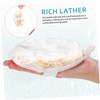 SAFIGLE 2pcs Exfoliating Loofah Shower Balls Dual-Sided Bath Scrubber for