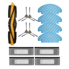 For ECOVACS DEEBOT Cleaner Parts Replacement For Ecovacs DEEBOT OZMO T9 T8 AIVI Max N8 Pro + Vacuum